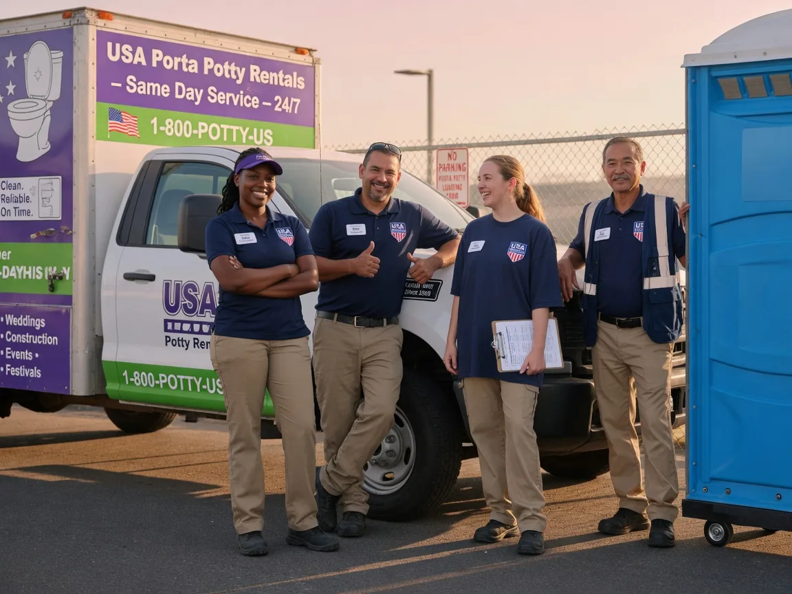 Porta Potty Rental company in Baltimore, OH